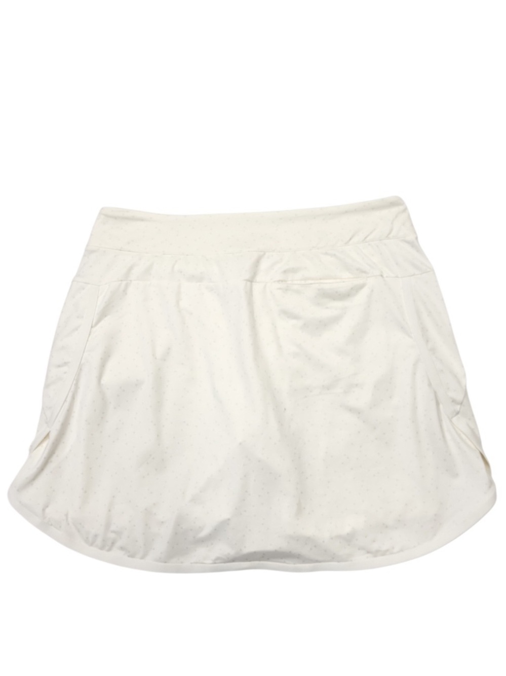 Nike Womens Dri-Fit Triangle Print White Tennis/Golf  Skort Size: Large